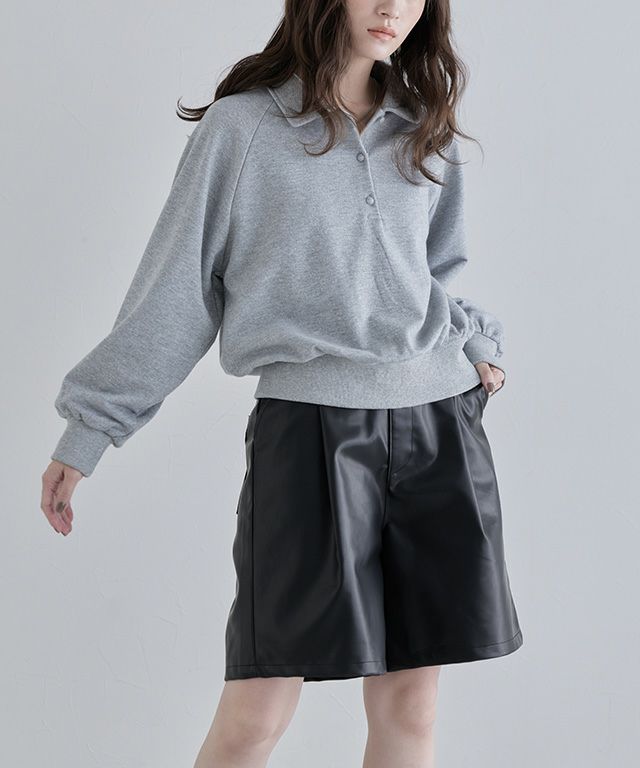 160cm / 杢グレー / M