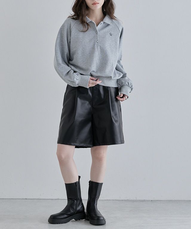 160cm / 杢グレー / M