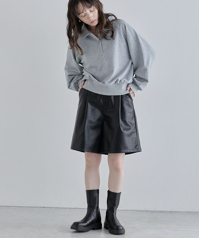 160cm / 杢グレー / M