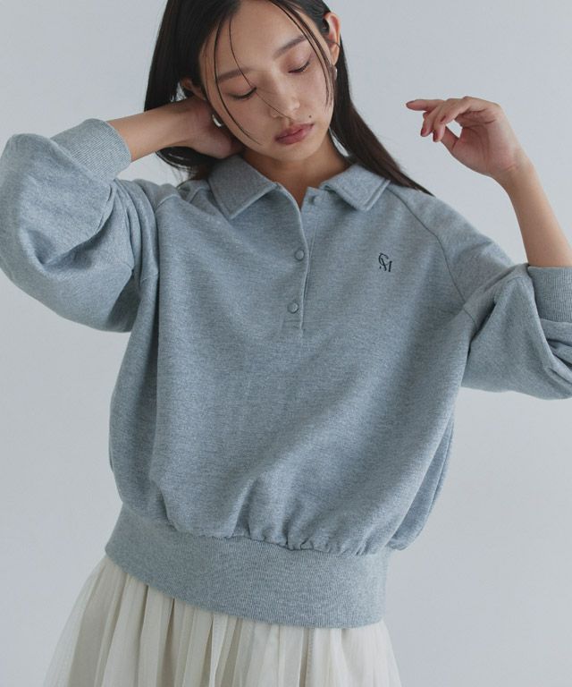 163cm / 杢グレー / M