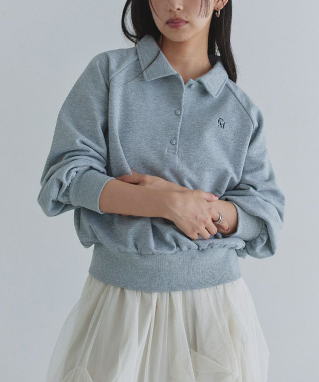 163cm / 杢グレー / M