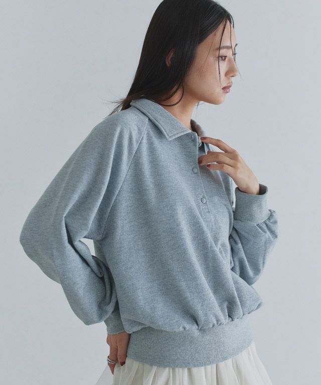 163cm / 杢グレー / M