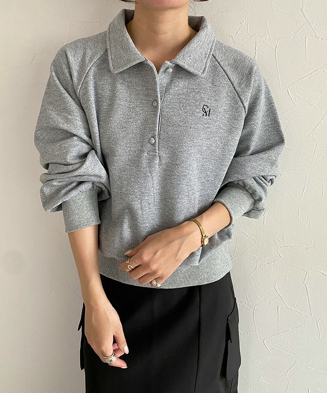 158cm / 杢グレー / M