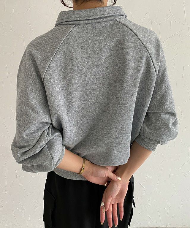 158cm / 杢グレー / M