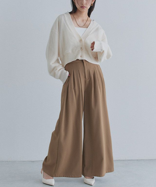 163cm / アイボリー×アイボリー / M