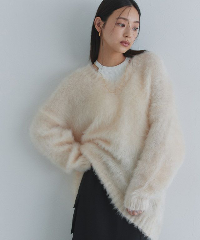 163cm / アイボリー / M