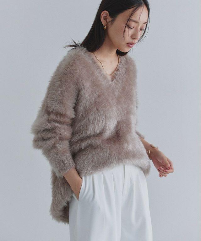 163cm / グレージュ / M