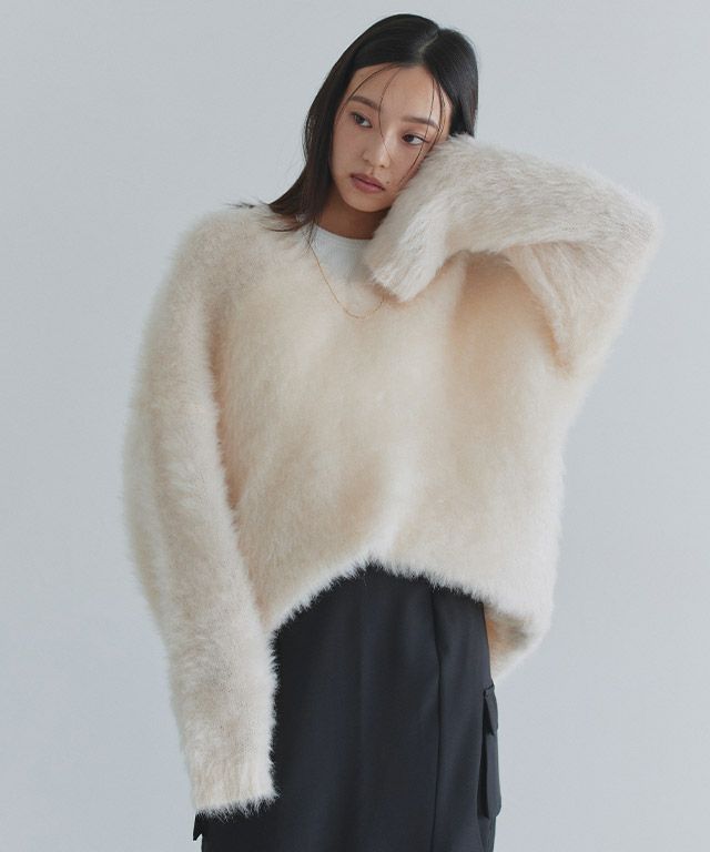 163cm / アイボリー / M