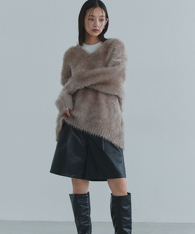 163cm / グレージュ / M