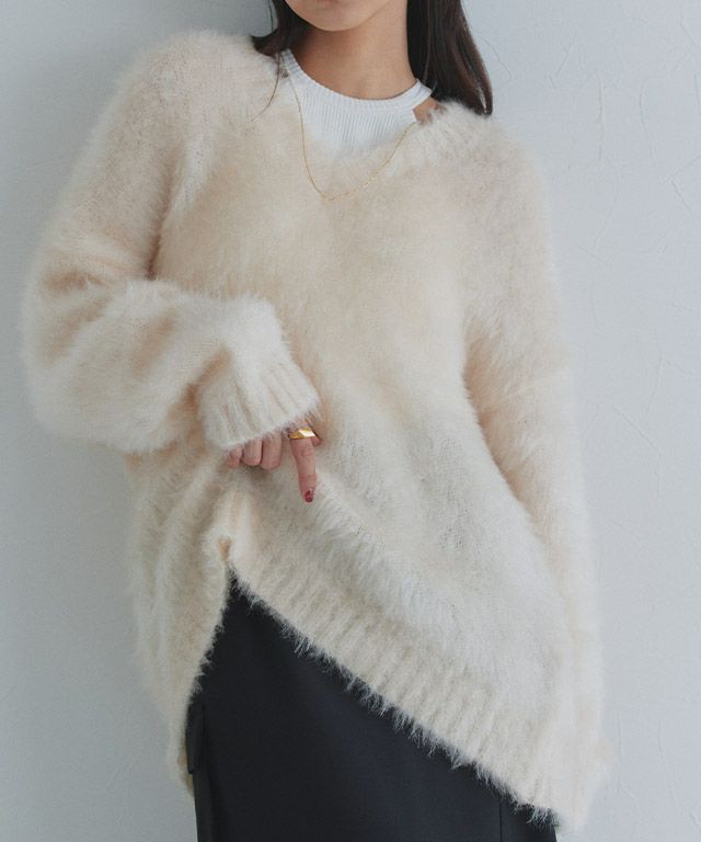 163cm / アイボリー / M