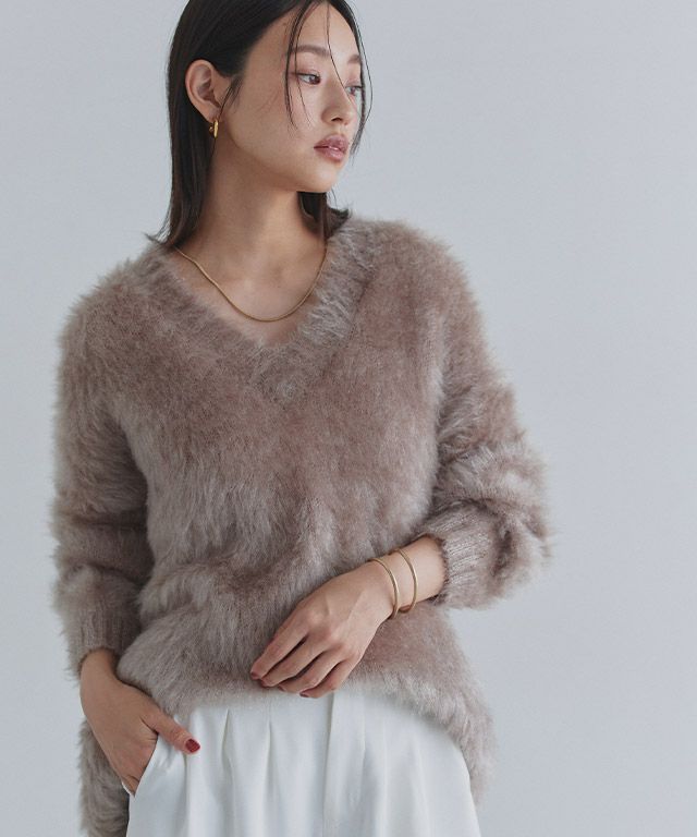 163cm / グレージュ / M