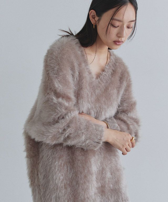 163cm / グレージュ / M