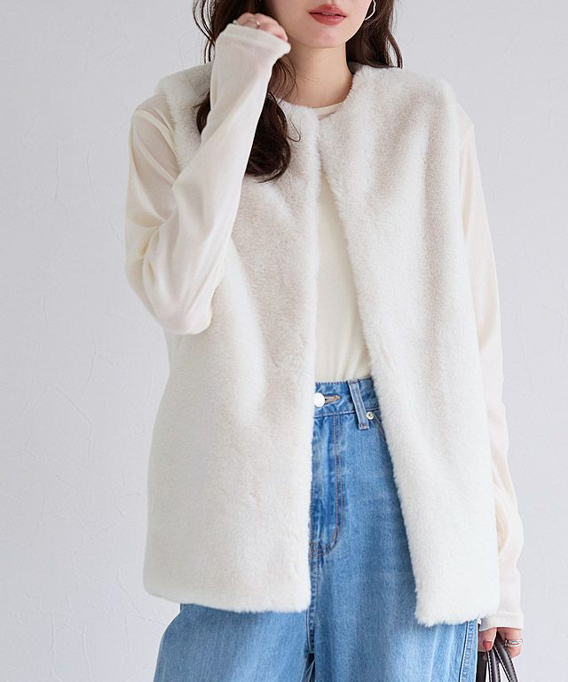 167cm / アイボリー / M