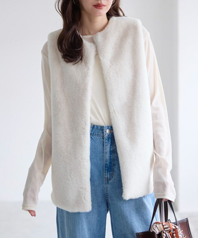 167cm / アイボリー / M