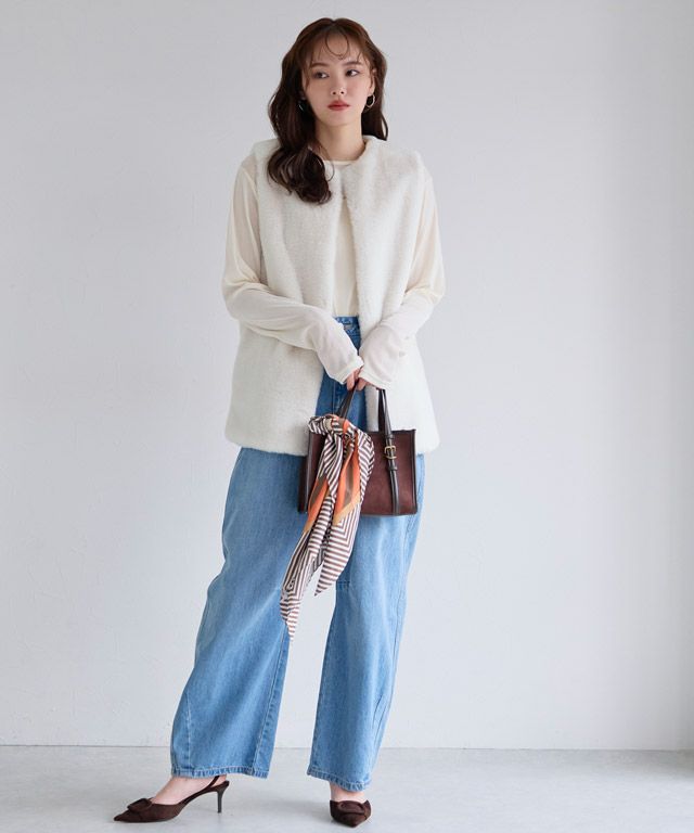 167cm / アイボリー / M