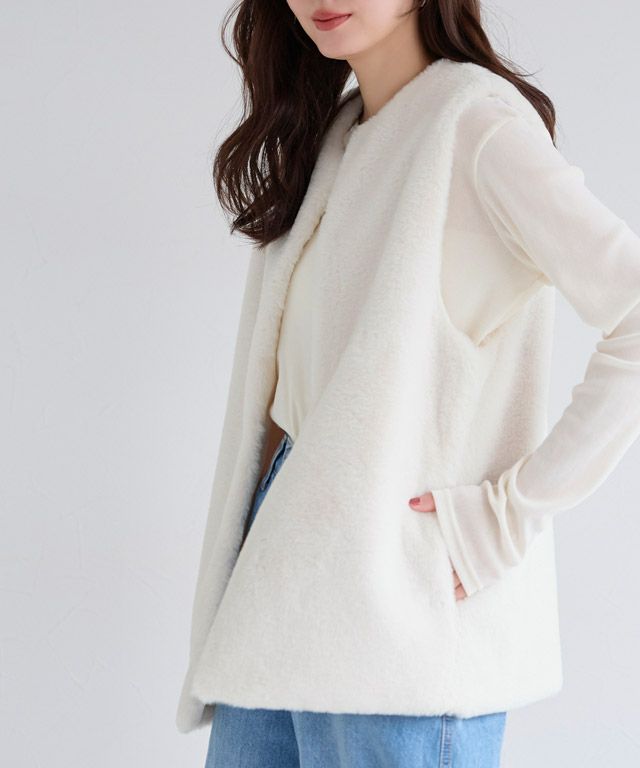 167cm / アイボリー / M