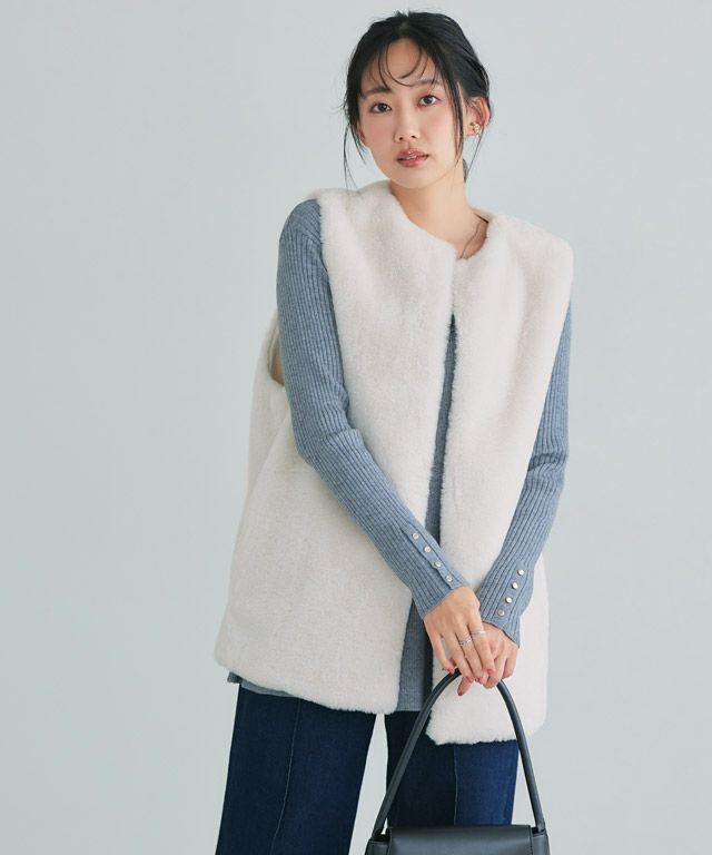 162cm / アイボリー / M