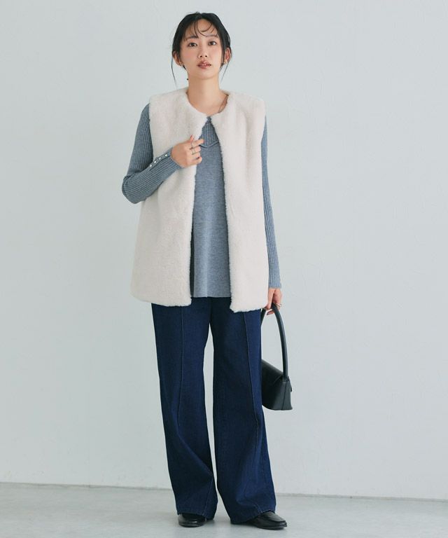 162cm / アイボリー / M