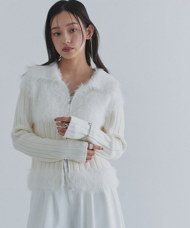 163cm / アイボリー / M