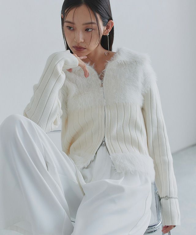 163cm / アイボリー / M