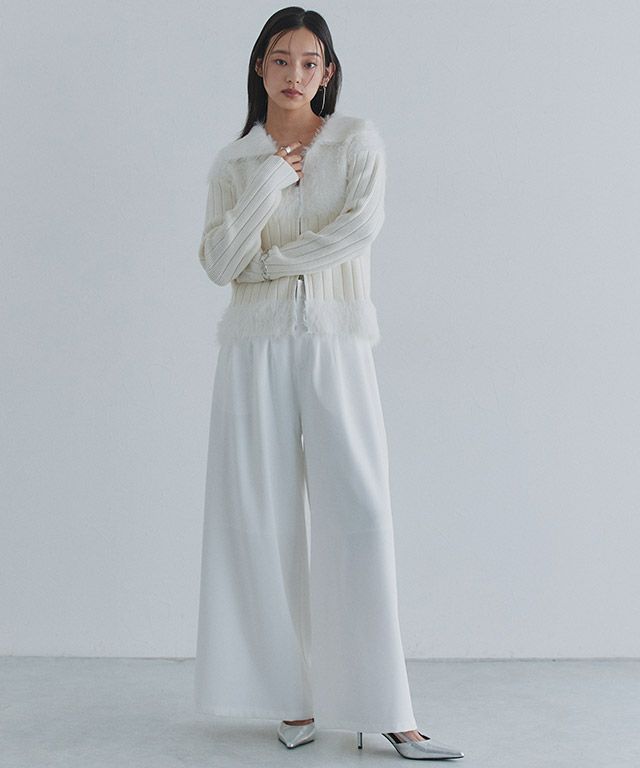 163cm / アイボリー / M