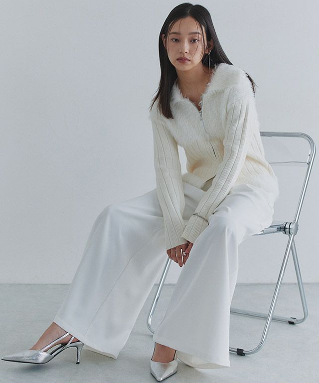 163cm / アイボリー / M