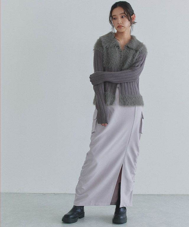 163cm / チャコール / M