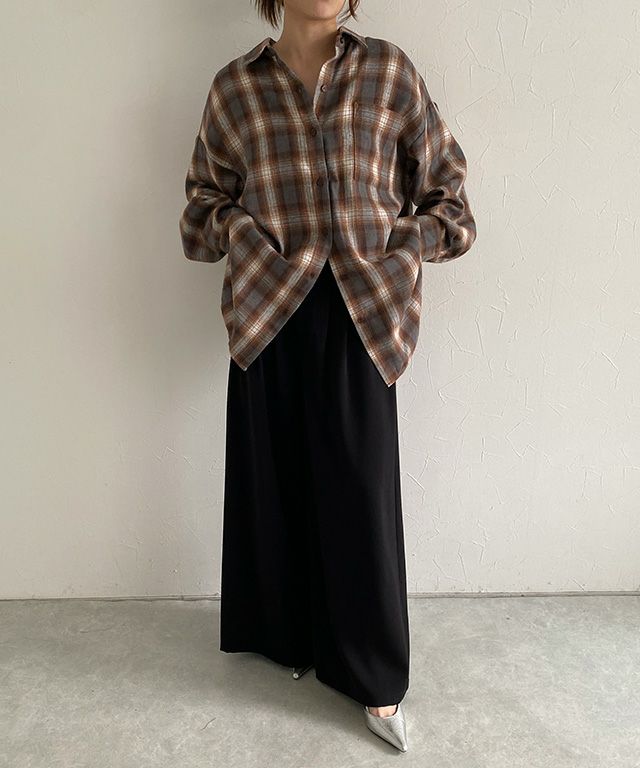 160cm / ブラウン / M