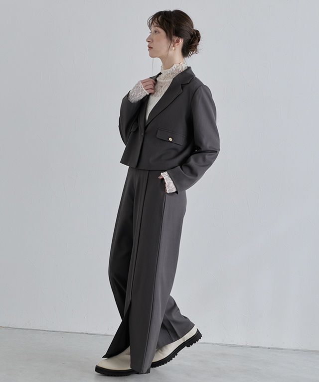 163cm / チャコール / M