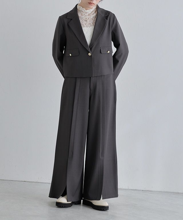 160cm / チャコール / M