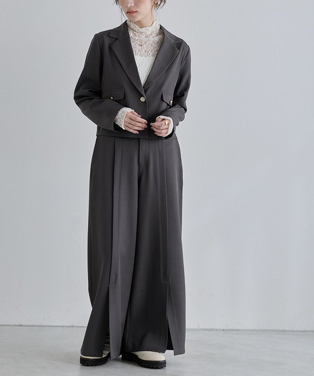 160cm / チャコール / M