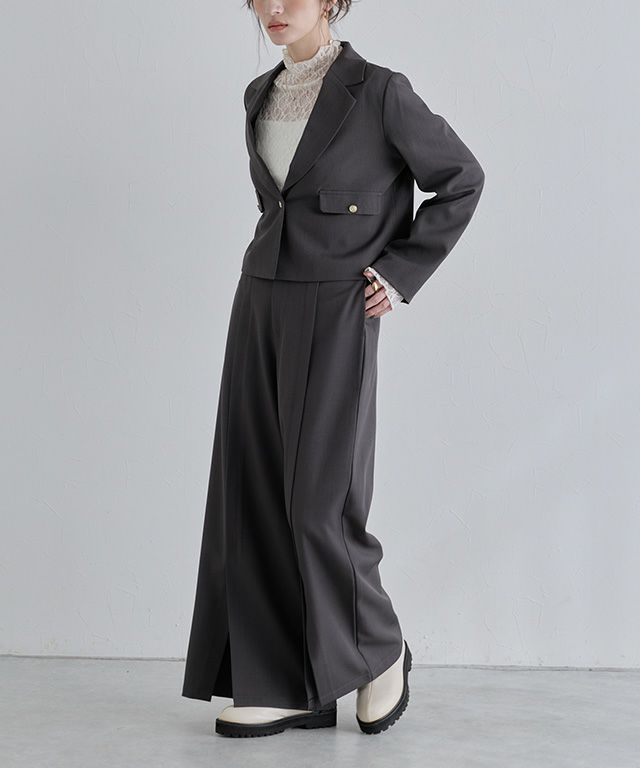 160cm / チャコール / M