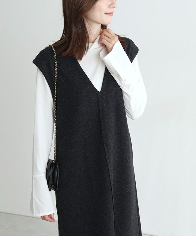 163cm / 杢ダークチャコール / M