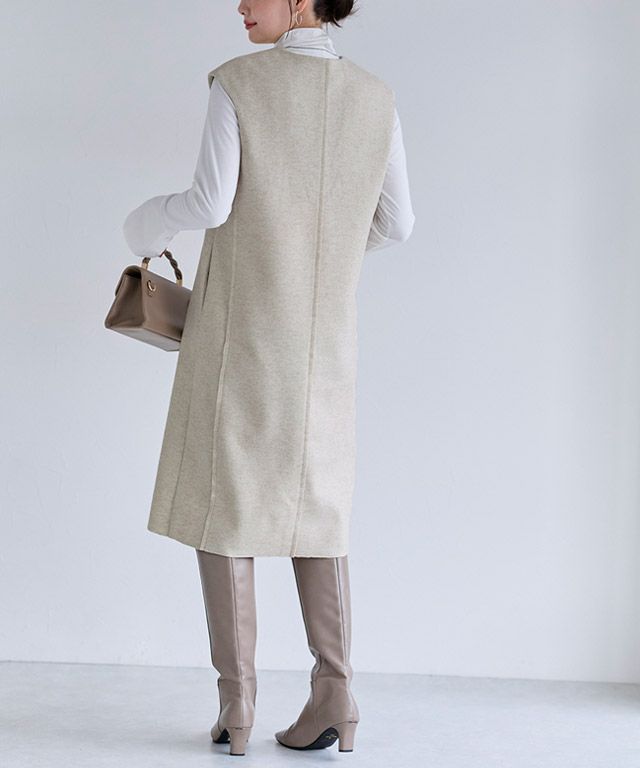 167cm / 杢アイボリー / M