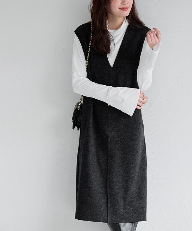 167cm / 杢ダークチャコール / M