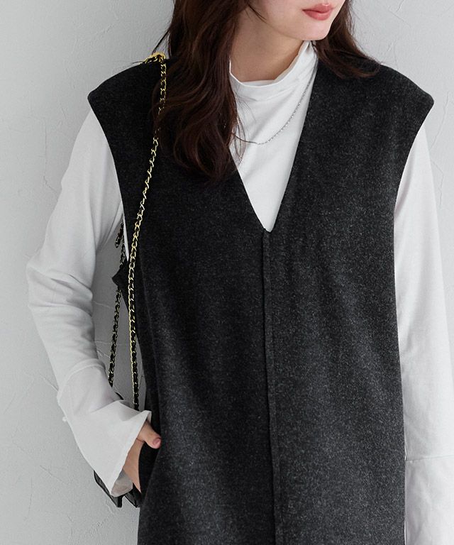 167cm / 杢ダークチャコール / M