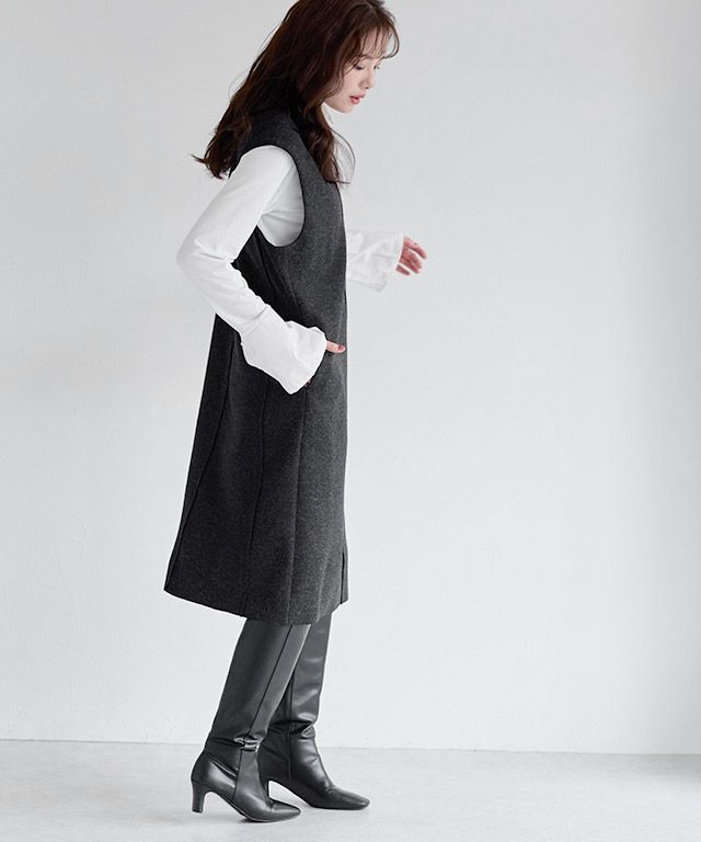 167cm / 杢ダークチャコール / M