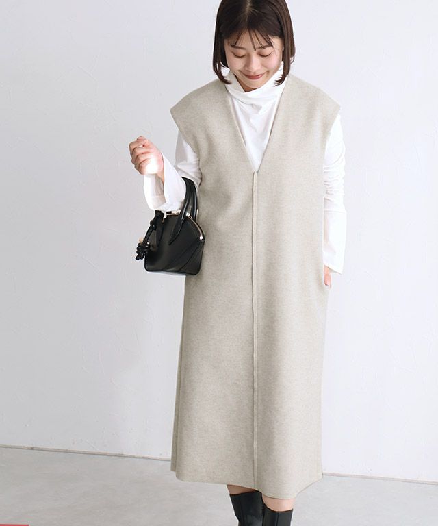 150cm / 杢アイボリー / M