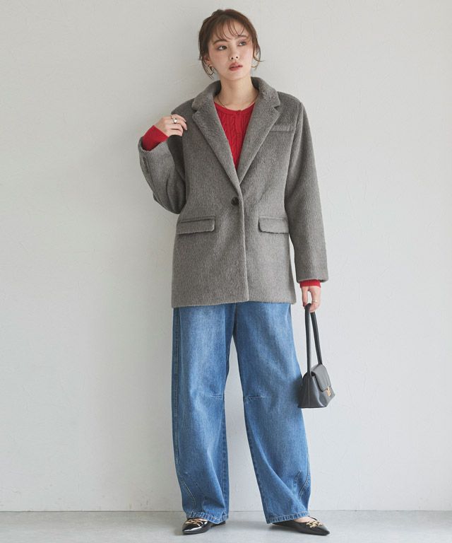 167cm / グレー / M