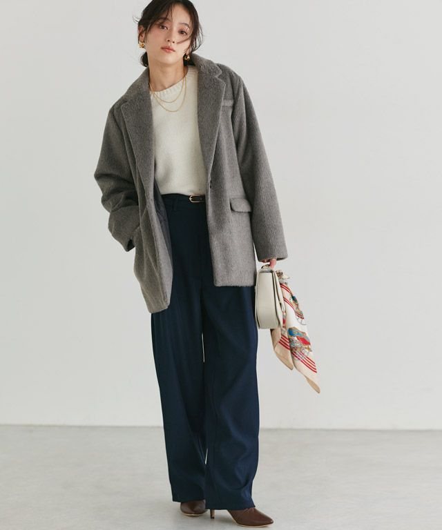 160cm / グレー / M