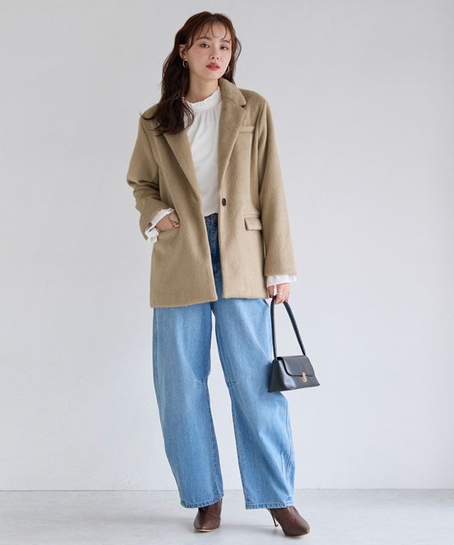 167cm / ベージュ / M