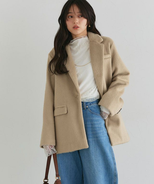 160cm / ベージュ / M