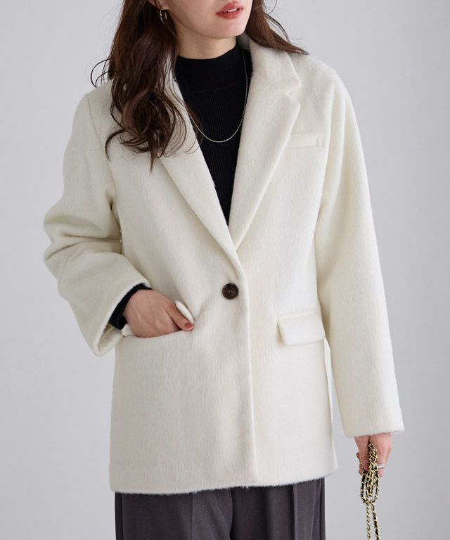 167cm / アイボリー / M