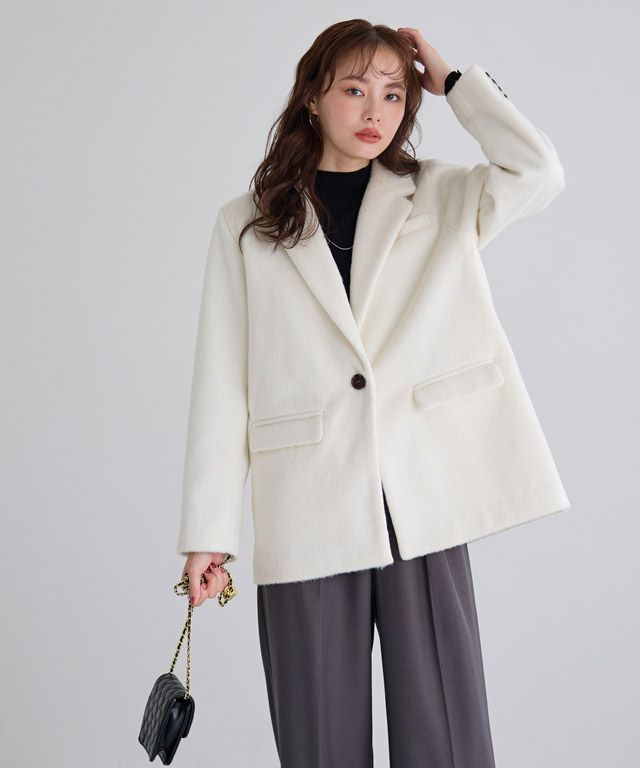 167cm / アイボリー / M