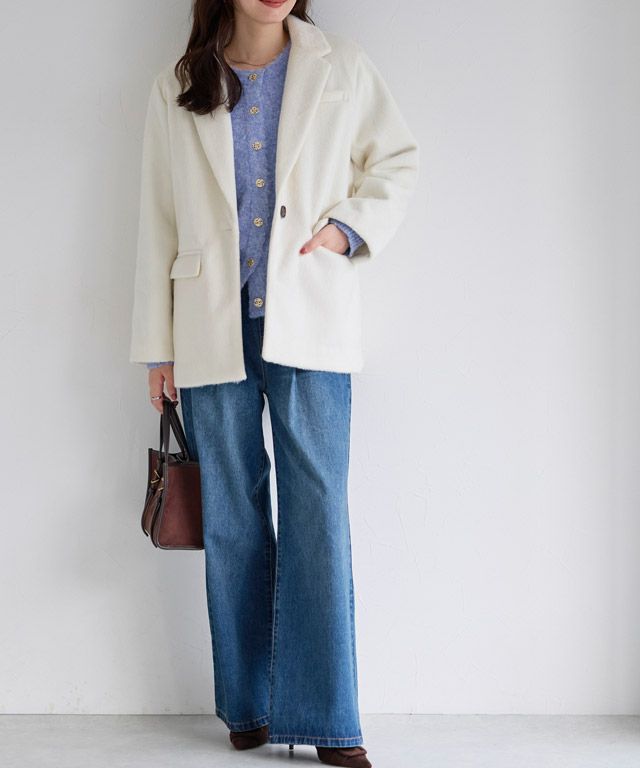 167cm / アイボリー / M