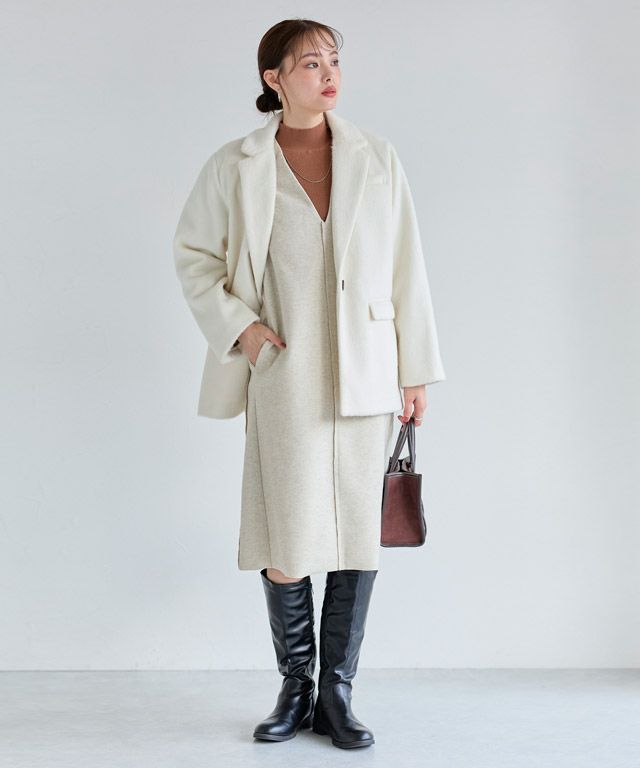 167cm / アイボリー / M