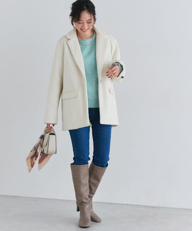 160cm / アイボリー / M