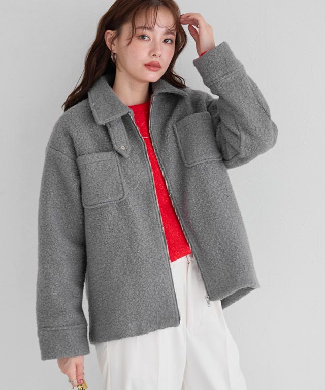 167cm / チャコール / M