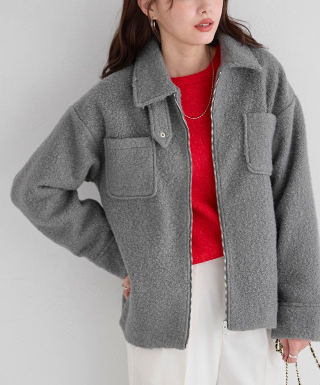 167cm / チャコール / M