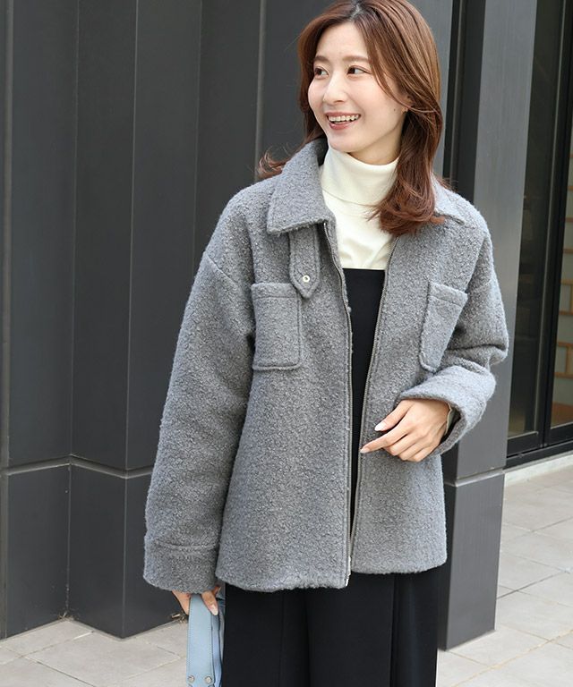 163cm / チャコール / M